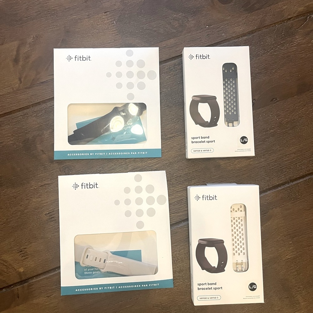 4 Fitbit bands